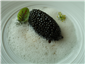 crab with caviar and apple foam